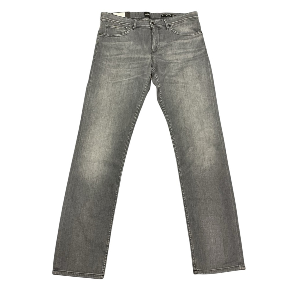 Hugo Boss Men’s Grey Extra Slim Fit Jeans